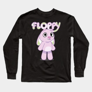 Floppy is a fluffy bunny rabbit Long Sleeve T-Shirt